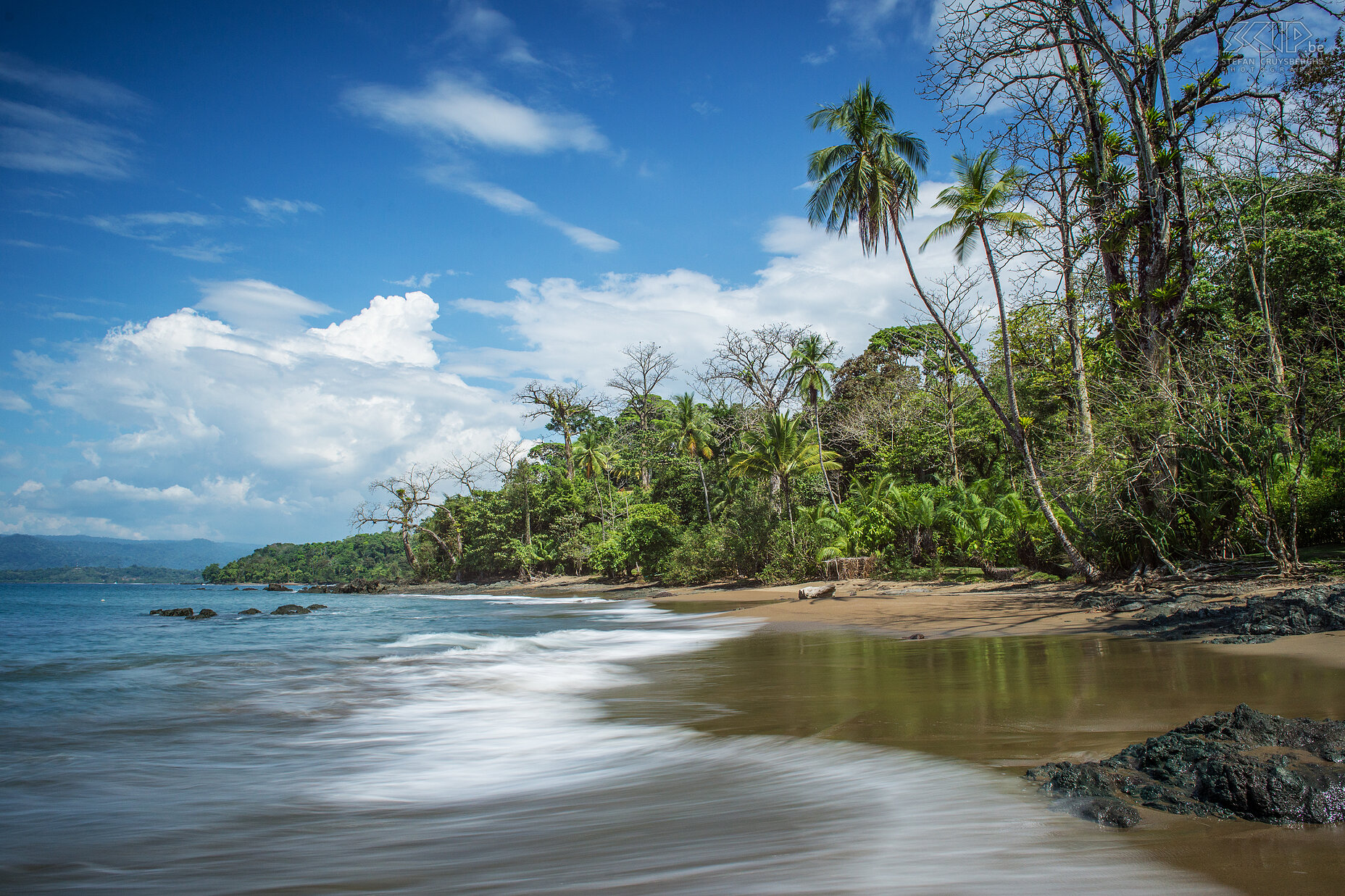 Bahia Drake - Beach Bahía Drake (Drakes Bay) is a small bay on the north side of the Osa Peninsula on the Pacific coast of Costa Rica. This bay is believed to be a port used by Sir Francis Drake in the 16th century. The ecolodges in this region can only be reached by boat from the little town of Sierpe. Bahía Drake is located near the boundary of the wonderful national park of Corcovado. Corcovado is a paradise for nature lovers and biologists and it is the largest national park and it has the greatest biodiversity of whole Costa Rica. Stefan Cruysberghs